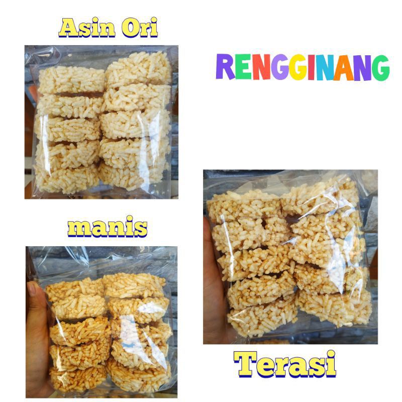 

rengginang ori /manis /terasi