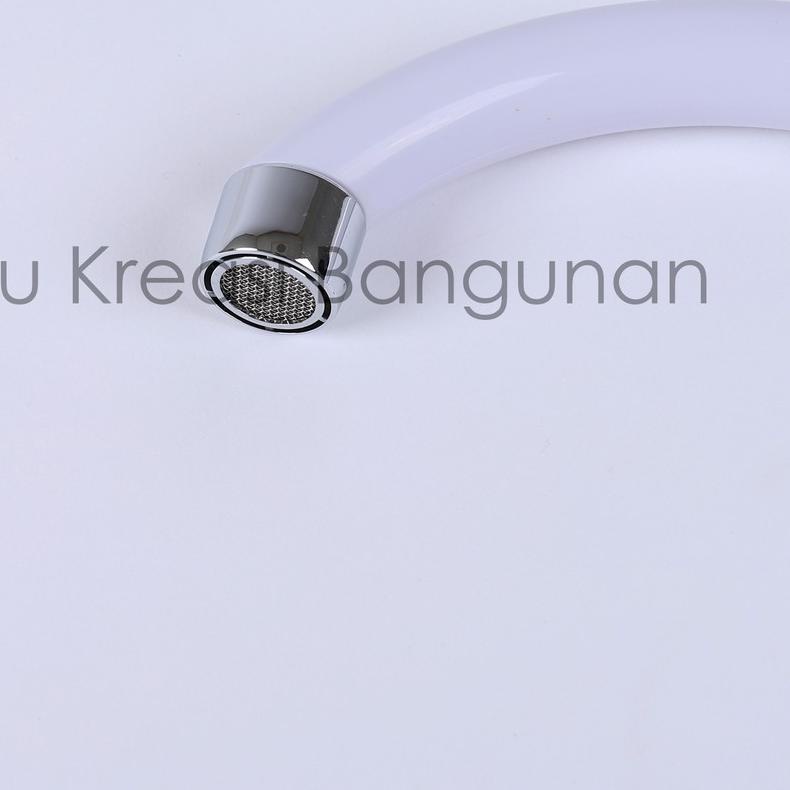 Kran Angsa Tanam PVC New Soligen Keran Air Cuci Piring Sink Dapur Tancap Putih B2 B3 B5