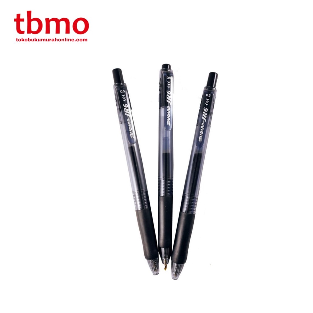 

TBMO ECER BOLPEN STANDARD BLACK JR6 / HITAM