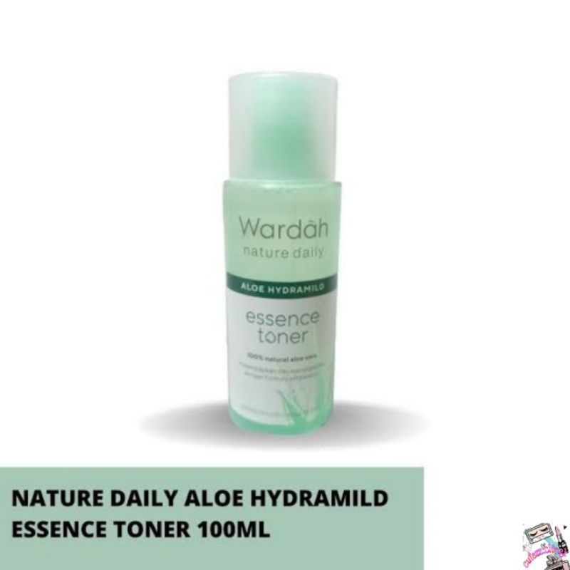 ☃☃️Cutezz_ching1☃️Wardah Nature Daily Aloe Hydramild Essence Toner 100ml