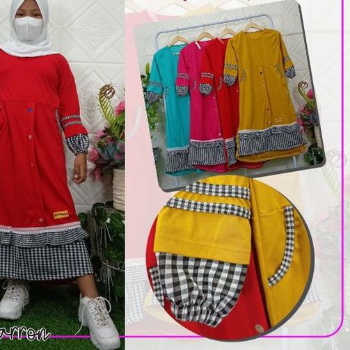♠ GOGOFASHION 638 Gamis Raisha Kids ♔