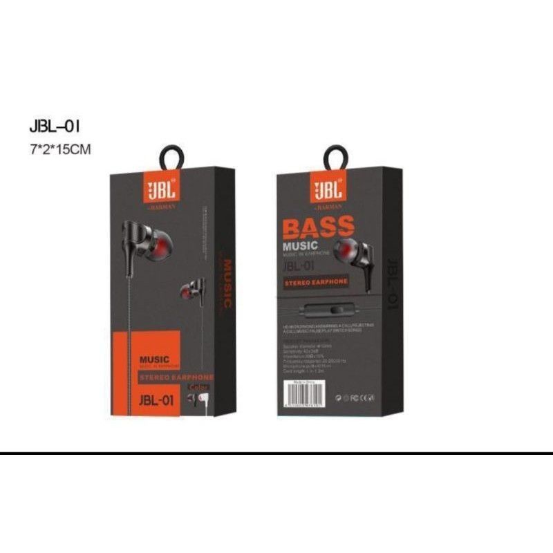 HF HEADSET JBL JB-01 IMPORT SUPER BASS