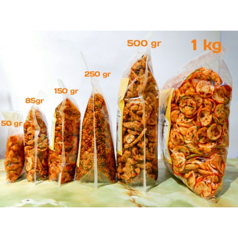 500gr BASRENG IKAN ASLI CIKRUH 