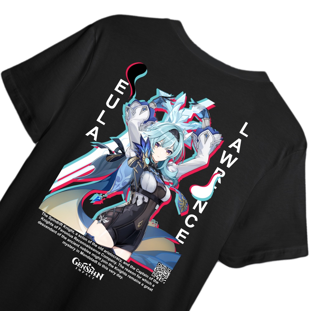 KAOS EULA LAWRENCE GENSHIN IMPACT - DESIGN GENSHIN IMPACT - KAOS DISTRO PRIA & WANITA EULA GENSHIN I