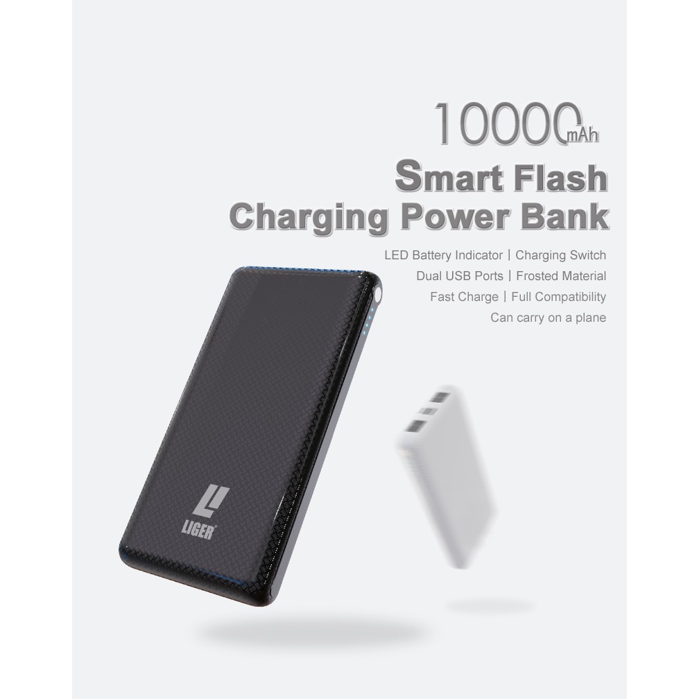 POWERBANK LIGER SMART FLASH L-178 PD &amp; QUALCOM QUICK CHARGE 3.0