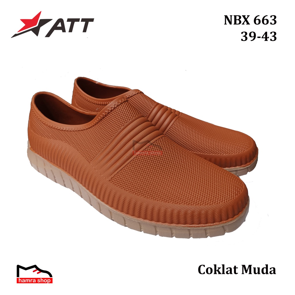 ATT NBX 663 Sepatu Slip On Karet Pria dan Remaja Laki-laki