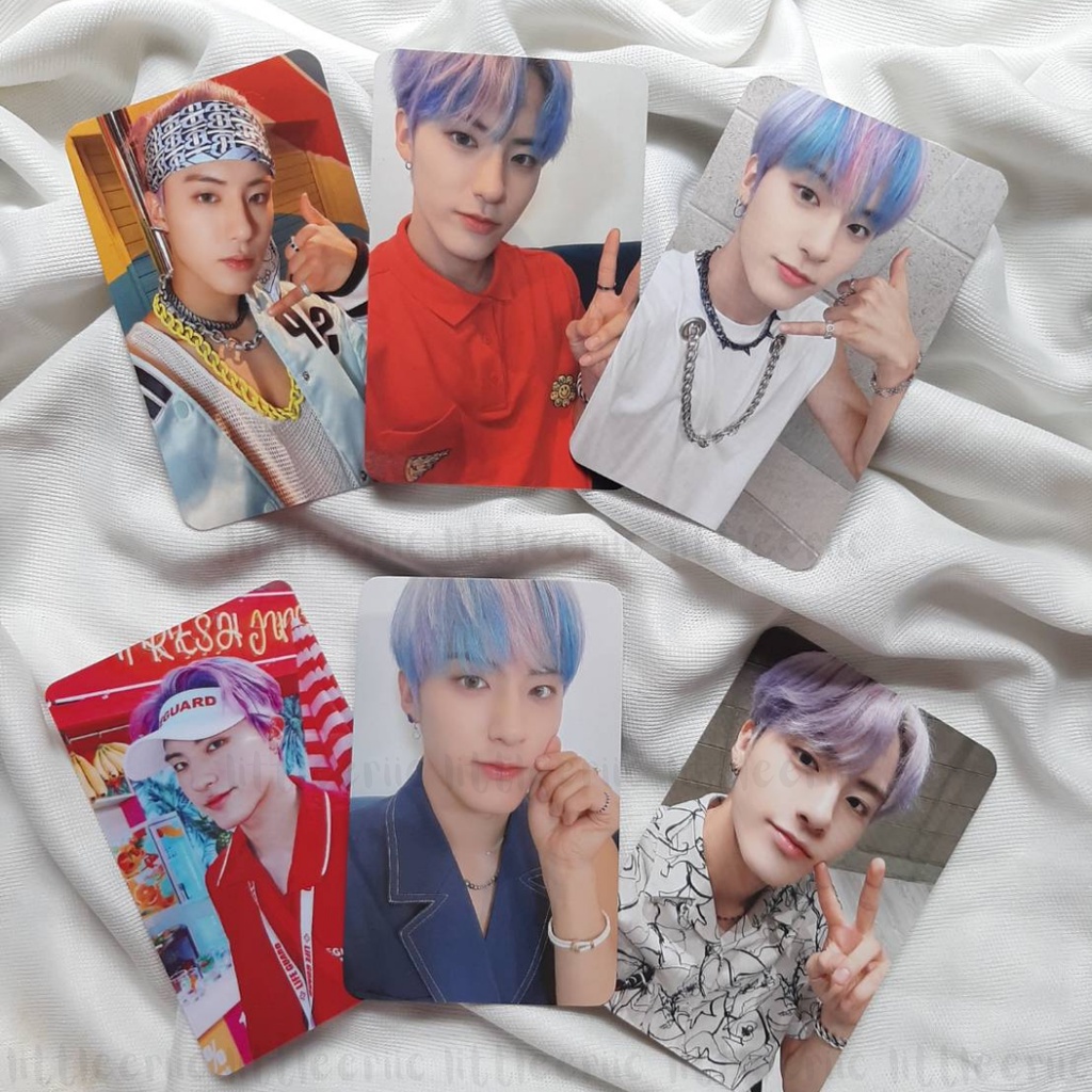 [OFFICIAL] PHOTOCARD THEBOYZ Eric Benefit Makestar Appmus Lucky Draw Everline Thrill Ride