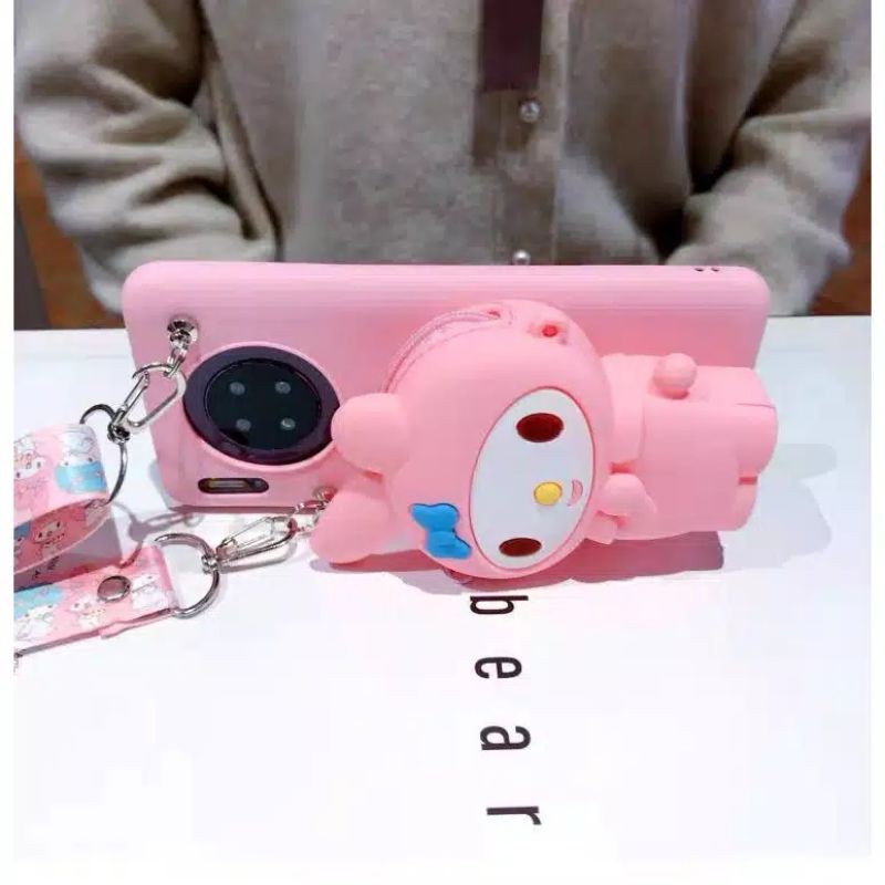 Case Dompet Melody Vivo Y50 Y30 Y30i Y17 Y15 Y12 V15 Y91 Y93 Y95 V5 V5s Y91C