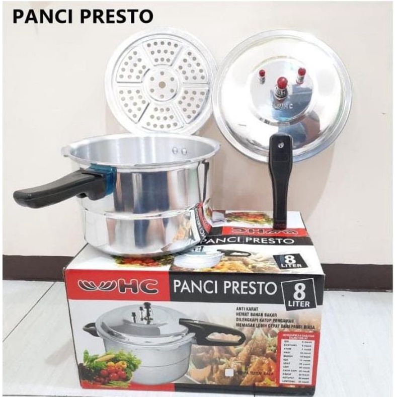 Panci Presto HC 8 Liter/Panci Presto 8 Liter