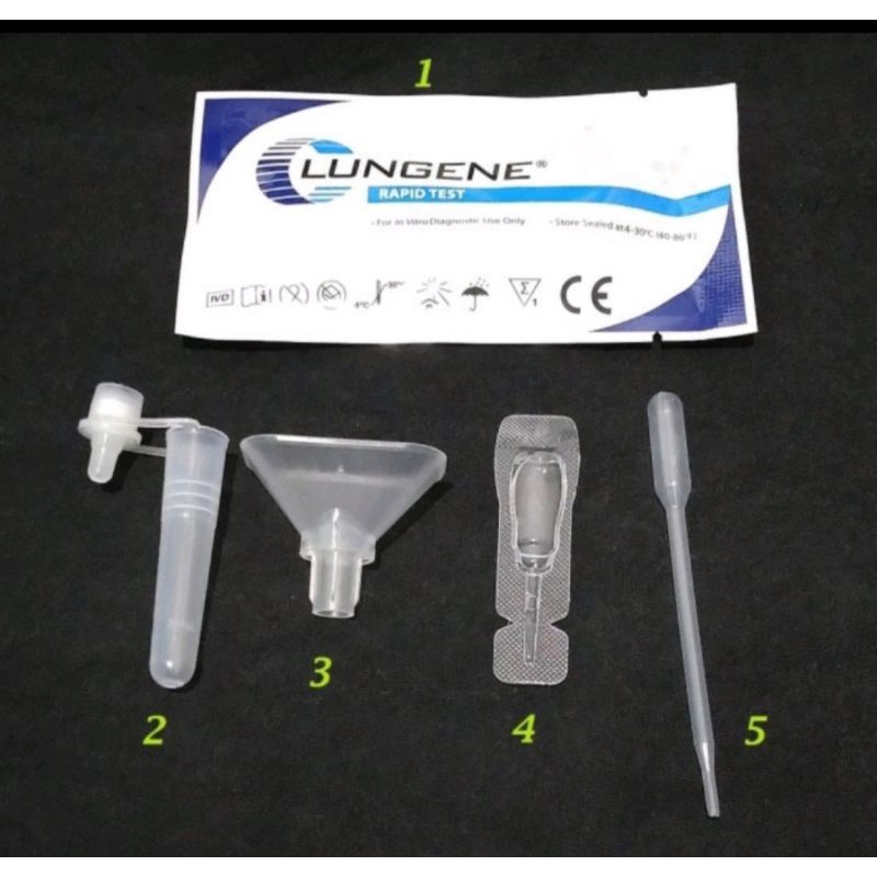 Test Antigen Lungene Saliva Air Liur Alat Tes Mandiri