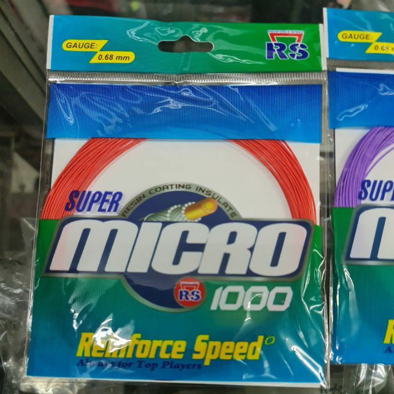 Senar Raket Badminton RS Micro 1000