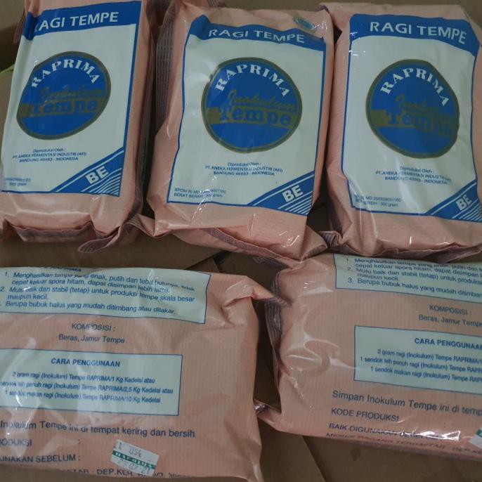 

Ragi Tempe Raprima 500gr TERBATAS Kode 1317