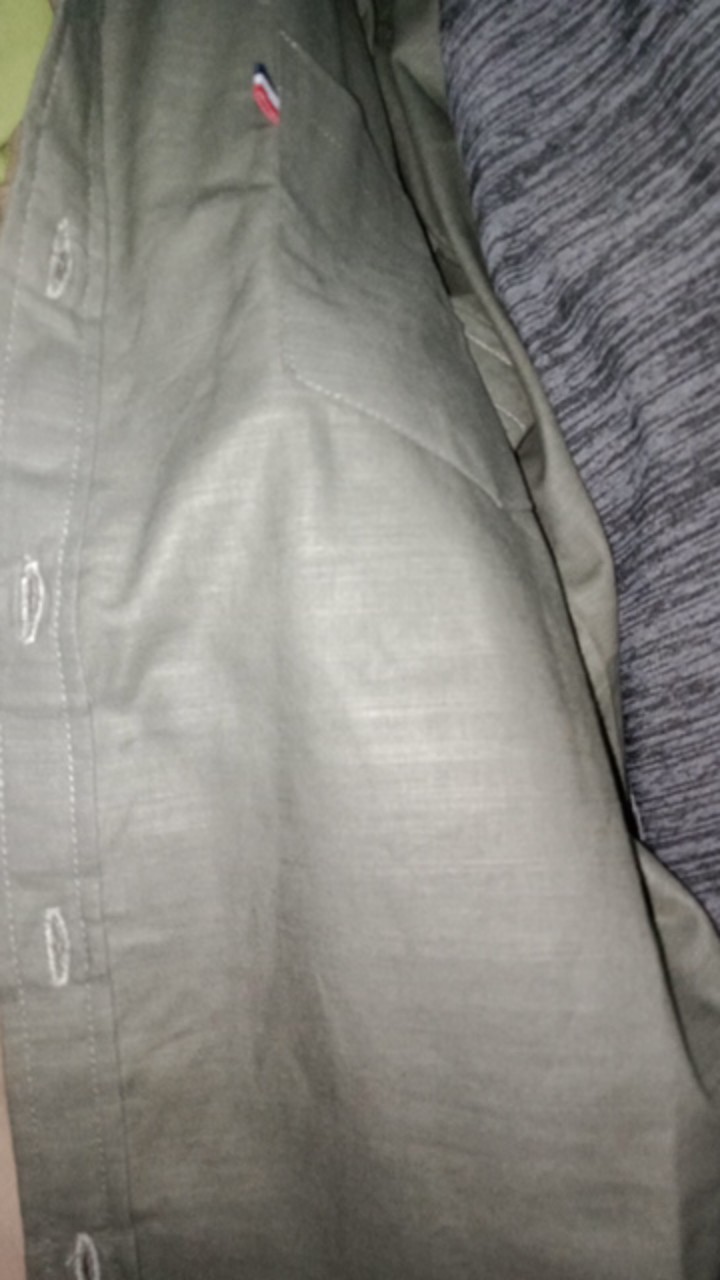 [gridline - R099 Red - R020 Brown] Kemeja Batik Pria Katun Lengan Pendek Regular