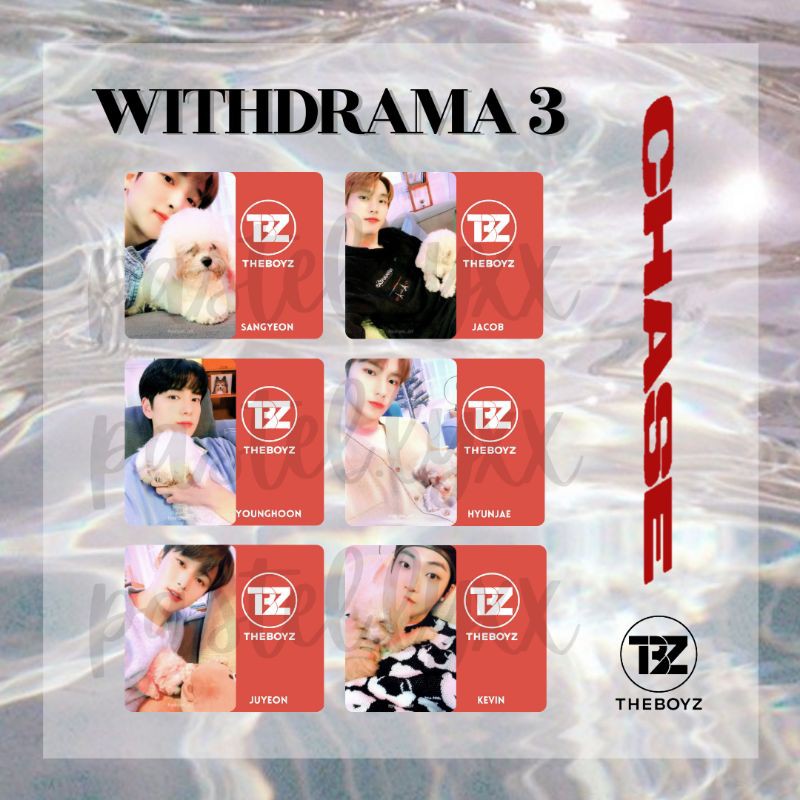 [BENE CHASE] Photocard Unofficial The Boyz - Withdrama 3