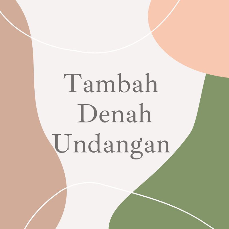 Jual denah undangan | Shopee Indonesia