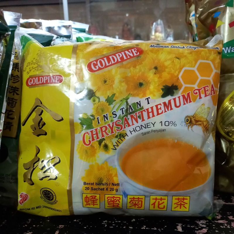 

GOLDPINE INSTANT CHRYSANTHEMUM TEA WITH HONEY / TEH BUNGA KRISAN