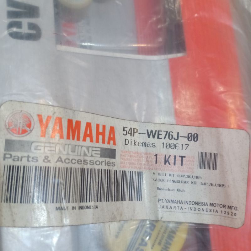 ORI YAMAHA VANBELT SET ROLLER PNP MIO J