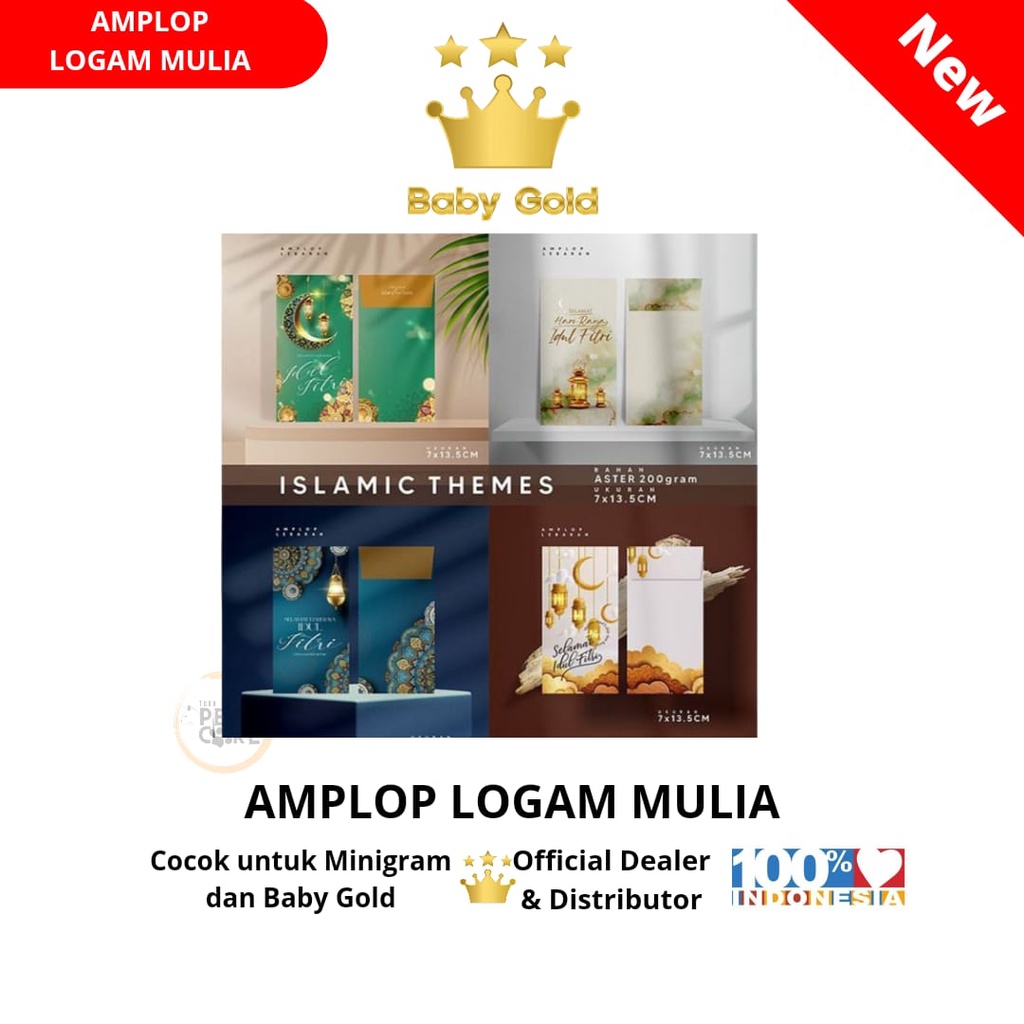 AMPLOP LOGAM MULIA edisi Idul Fitri