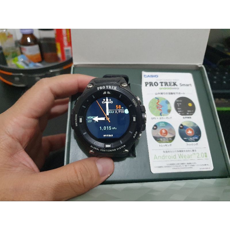 Casio Protrek WSD F20 x Suunto Garmin