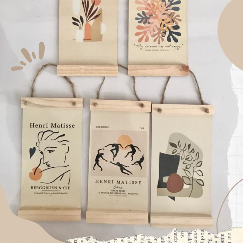 Hiasan Dinding Pigura Kayu