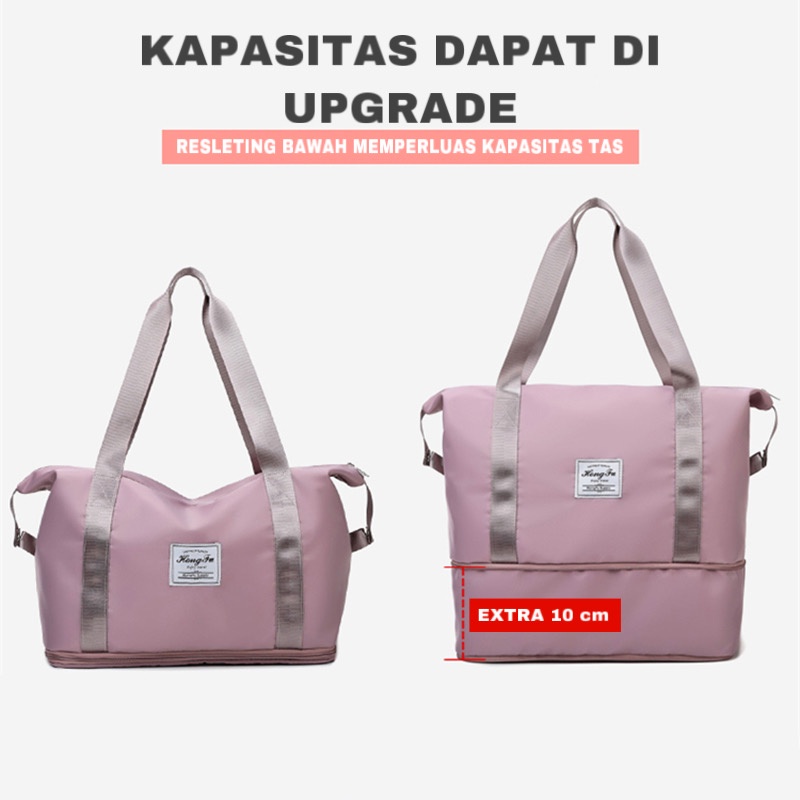 Mainland Tas Wanita Tas Travel Tas Jinjing Traveling Bag Praktis TTB02