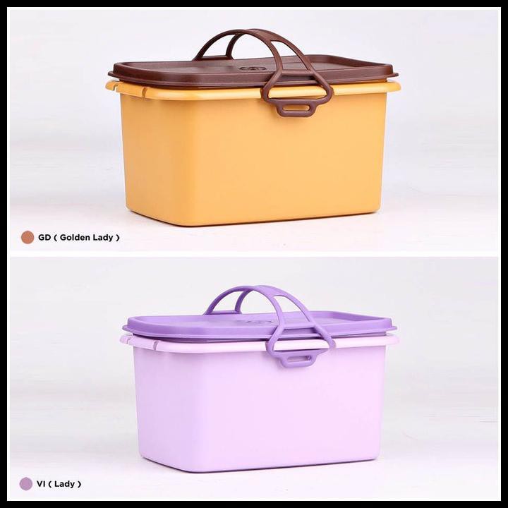 Tempat Makan Tupperware - Tas Makan - Rantang - Jumbo Lunch Box 3,6L