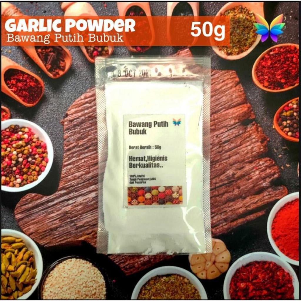 

Bumbu Dapur BAWANG PUTIH BUBUK / Garlic Powder 50g ✓PREMIUM #WarnaWarniRempah