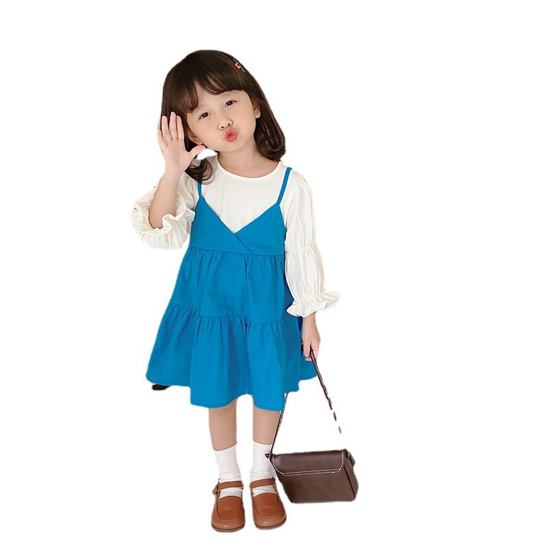 LittleAaron DRESS RACHELYN RIBBON EBV Baju Dress Anak Perempuan Import