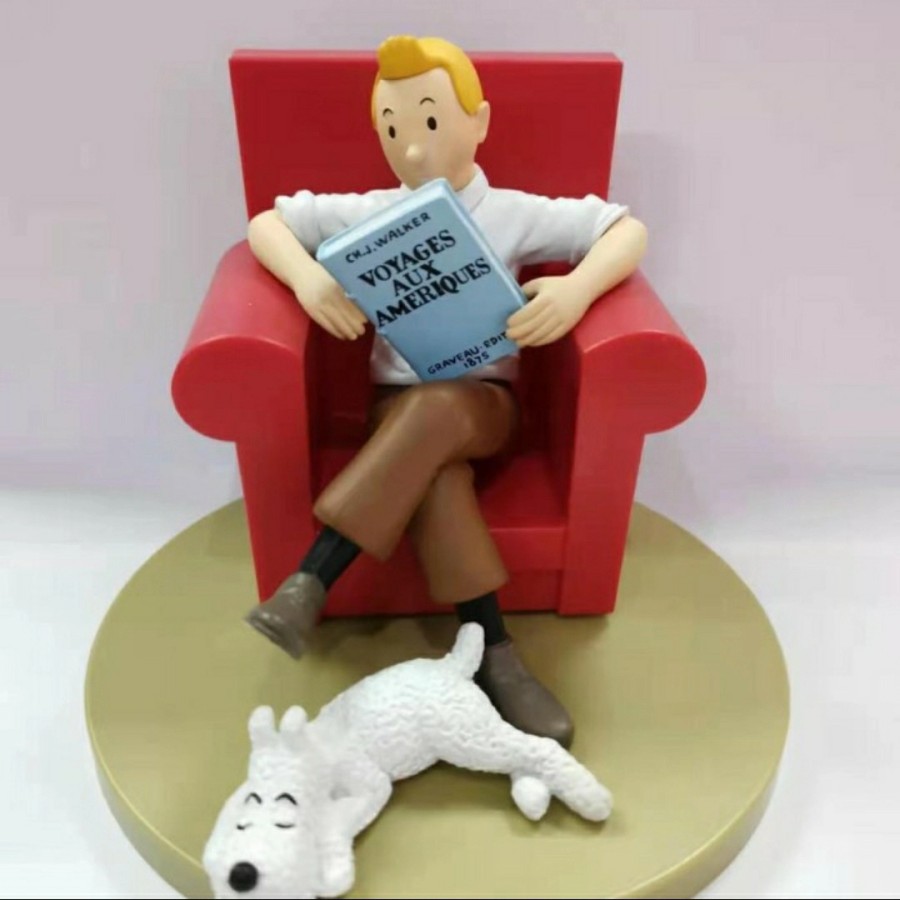 The Adventure Of Tintin Action Figure Tintin Sofa