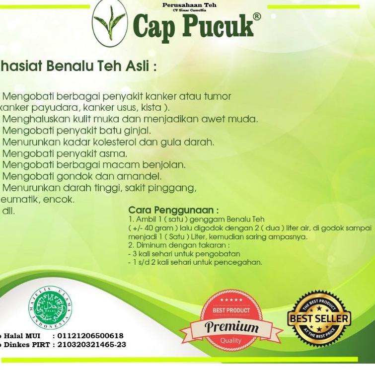 

(I-Y-O-➸) BENALU TEH ASLI CAP PUCUK proses cepat