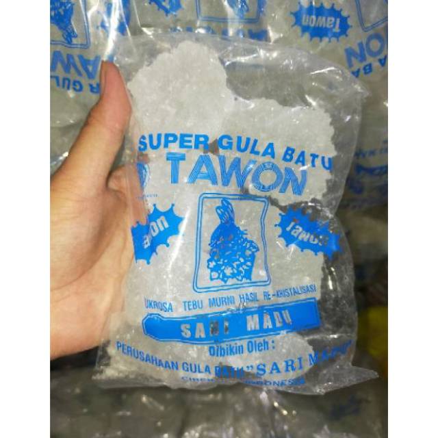 

Gula Batu Kristal TAWON Kemasan 500 Gram