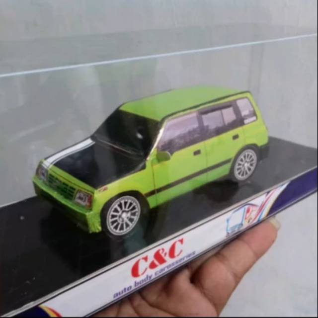 Papercraft Miniatur Suzuki Escudo