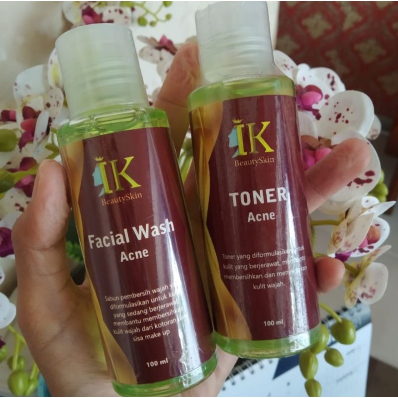 Toner acne dan sabun acne IK beautyskin