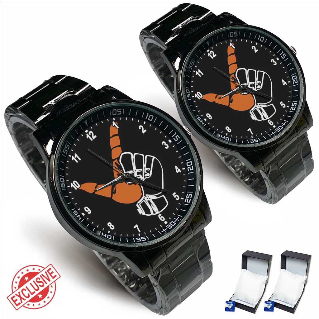 Jam Tangan Rantai Couple THE JAK MANIA (Awesome)