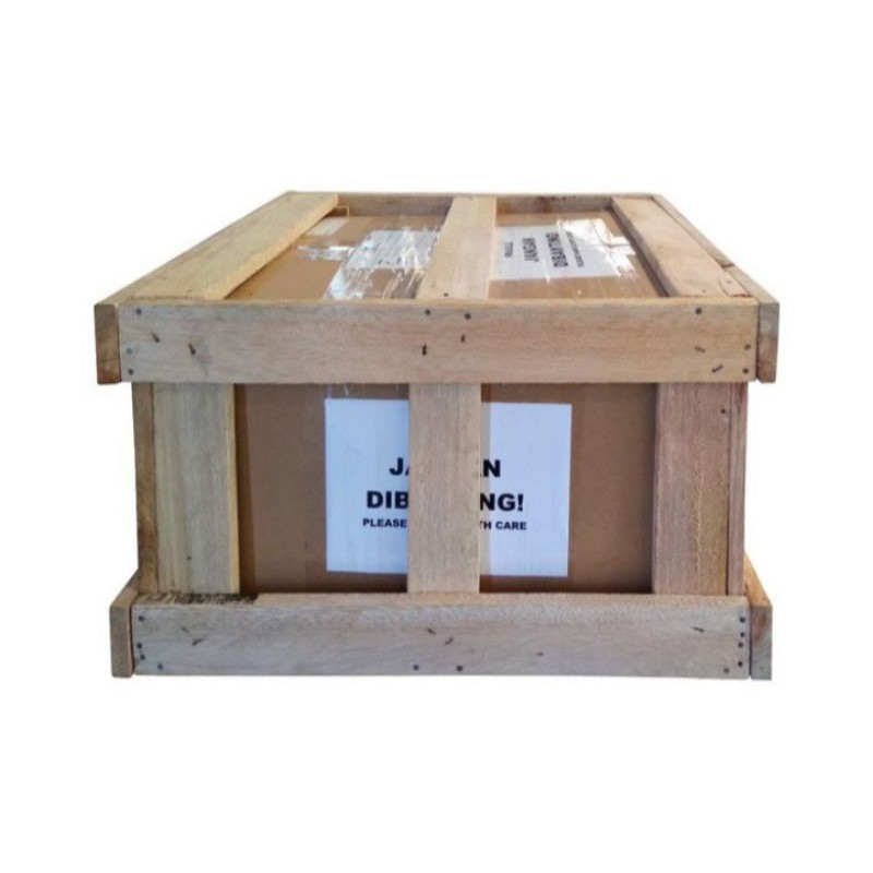 

tambahan Packing kayu untuk packing aman barang mudah pecah atau Pengok