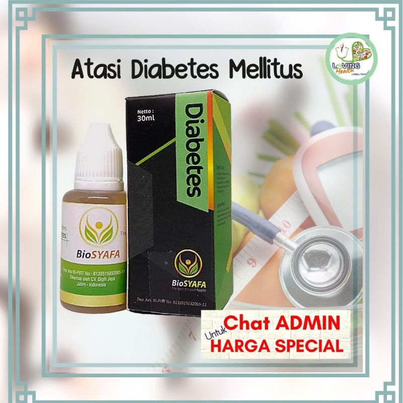 TETES DIABETES BIOSYAFA BIO SYAFA PROBIOTIK SIKLUS HERBAL PALING MURAH