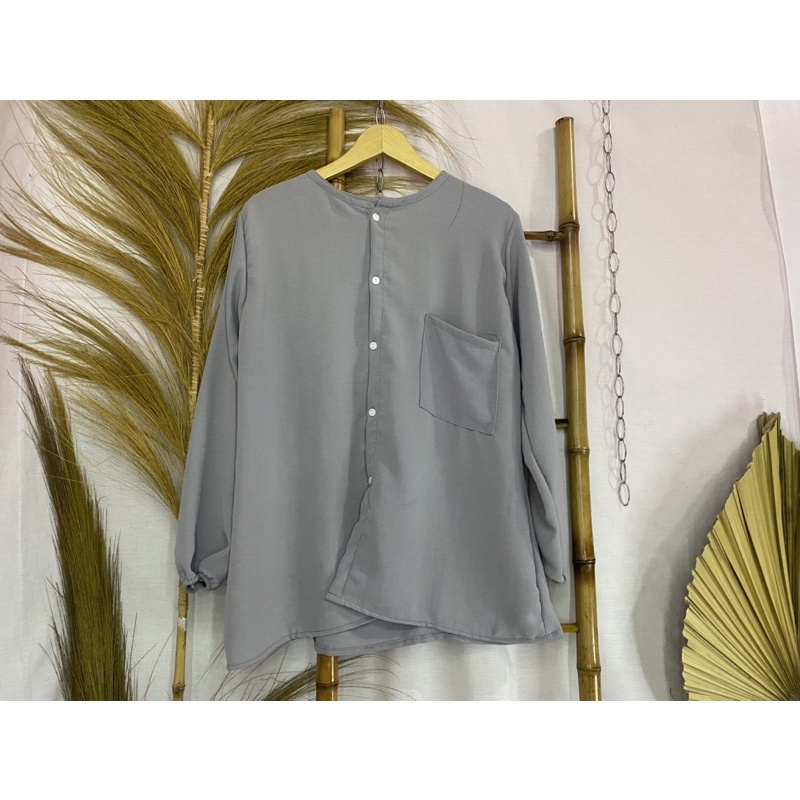 Basic Blouse Crinkle Airflow Premium LD 110