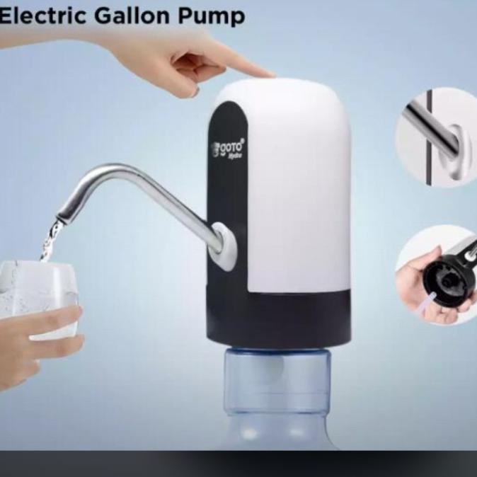 pompa galon elektrik / Elektrik galon Pump / Dispenser air galon - Putih
