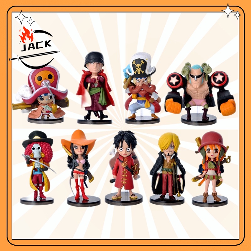 Jual Action Figure Figur Pajangan Miniatur Anime One Piece Set Luffy