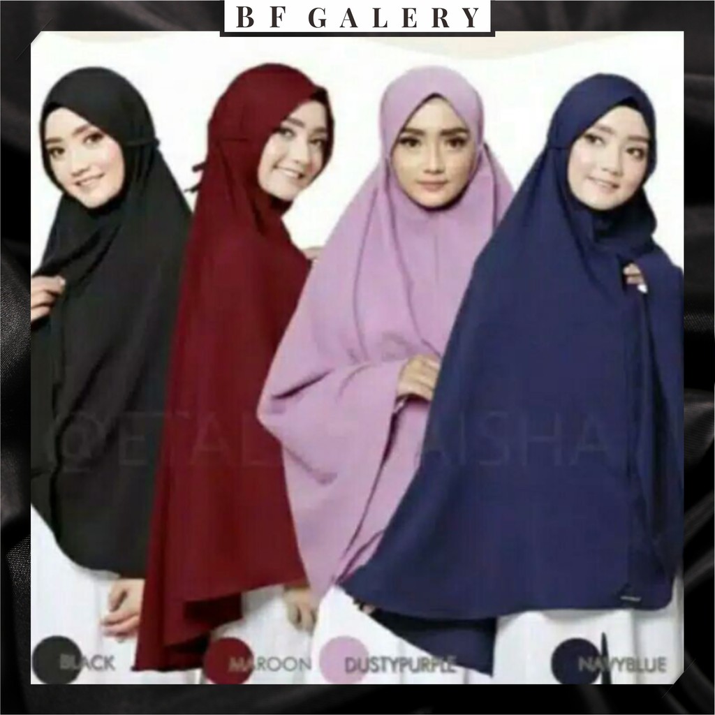 BFJ004 Jilbab Instant Mariyam DEWASA Jumbo MURAH / Jibab Mariyam JUMBO XXL