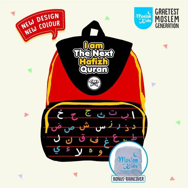 Moslem Kids Tas anak TK/SD Hafidz Quran  terlaris