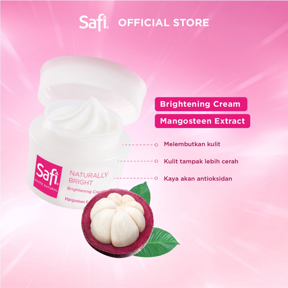 Safi White Natural Brightening Cream Mangosteen