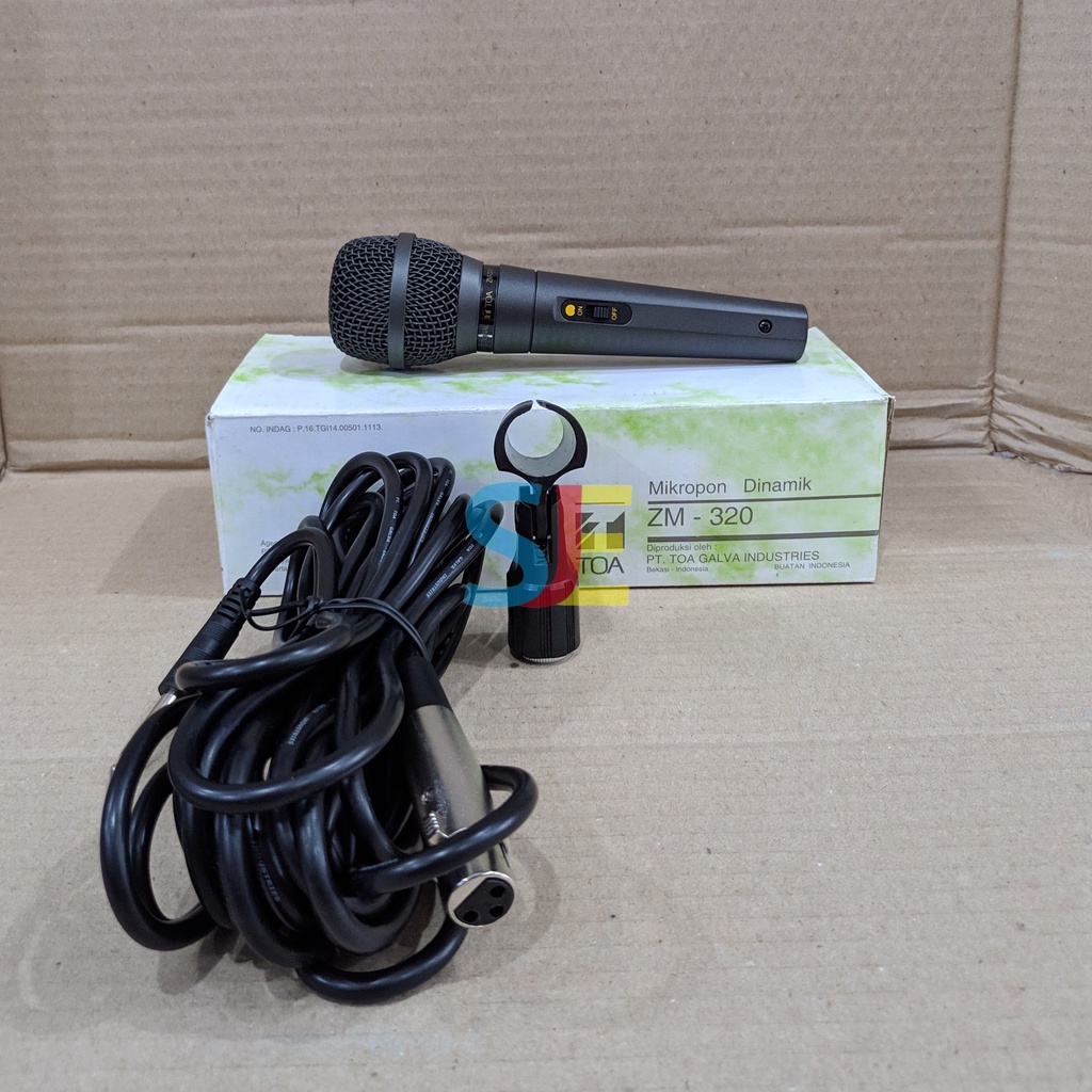 Microphone TOA ZM 260 ZM 270 ZM 320 / Mic Kabel