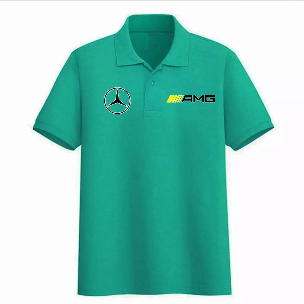 Noveli wear - Kaos kerah pria | kaos polo shirt | kaos polo distro logo AMG