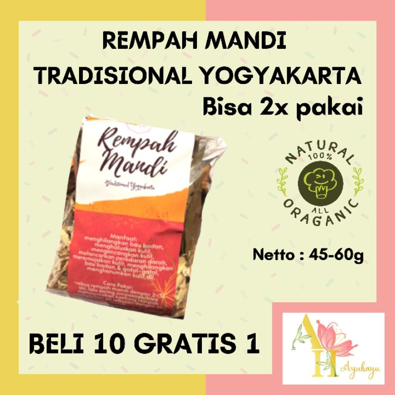 [45-50g] REMPAH MANDI SAUNA RENDAM KAKI PERAWATAN TUBUH SPA UAP HERBAL RATUS WANGI TRADISIONAL GARAM MANDI AROMATERAPI MEDICURE PEDICURE