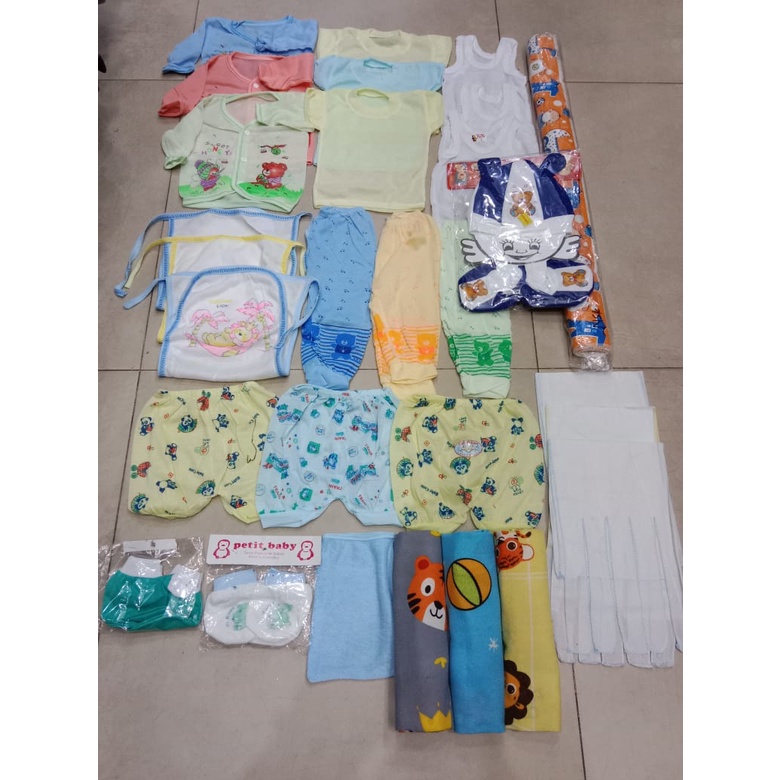 paket bayi ekonomis / paket new born / perlengkapan lahiran / kado lahiran bayi