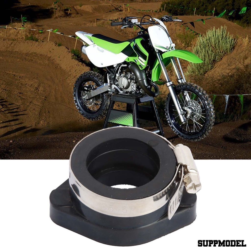 SPM Carburetor Adapter Corrosion Resistant Easy to Use Rubber Intake Manifold Joint Boot for Kawasaki KX65