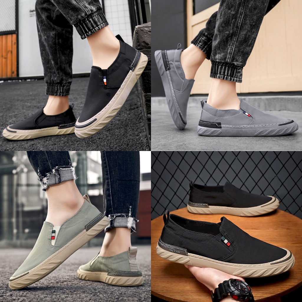 Sepatu Casual Pria 01195430 Sepatu Pria Slip On Import