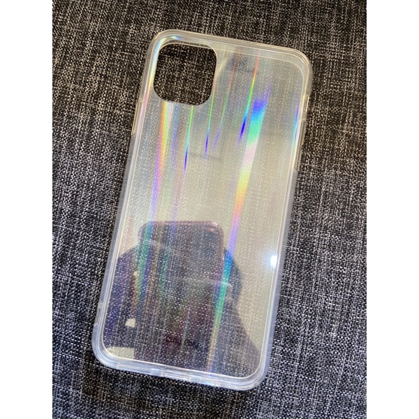 Preloved Case loly poly transparant hologram