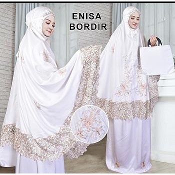 LG Mukena Enisa putih HM